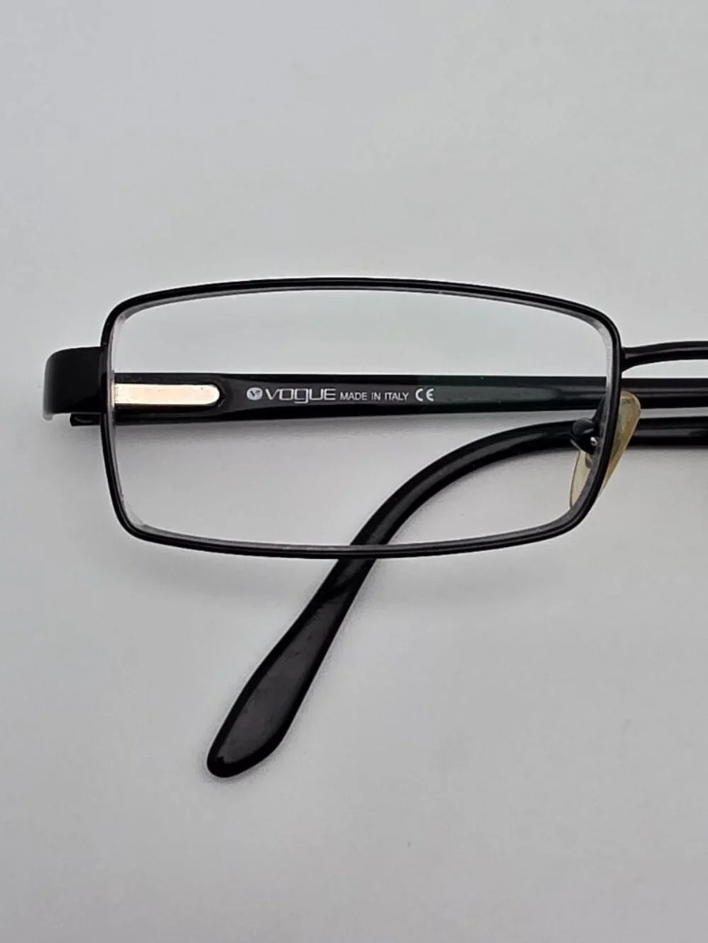 Vogue VO3493 352 Polished Black Eyeglasses Frame w/ Case Italy 52-18-135